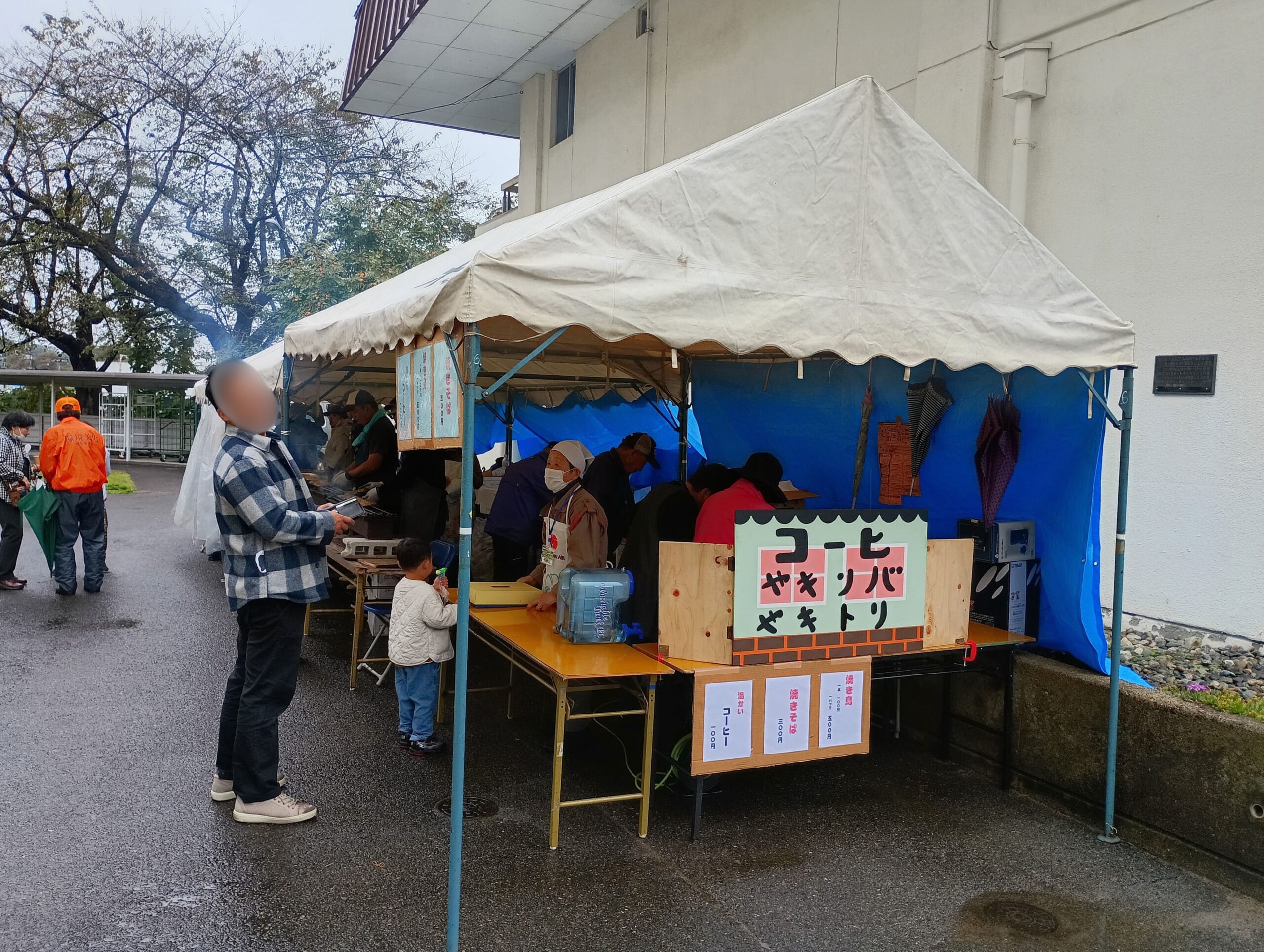 昨年度の模擬店コーナーの様子